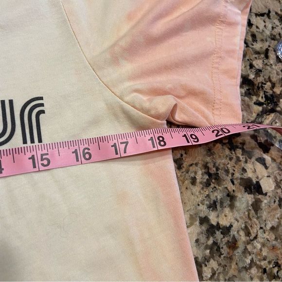 Bleached Vintage Boyfriend Tee Pink Armadillos - Picture 7 of 9